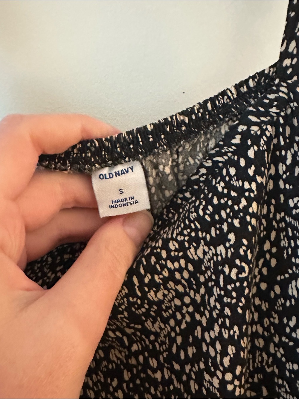 Old Navy Speckled Tiered Mini Dress - Picture 4 of 7